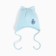 A cap for a boy, the color is blue, size 44-46