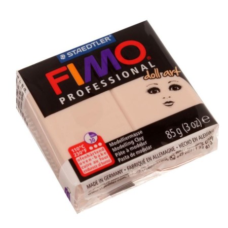 Plastic - polymer clay for the manufacture of dolls, 85 g, Doll Art, opaque camera