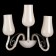 Bra Ella, 3x60W E14, chrome 33x37x33 cm