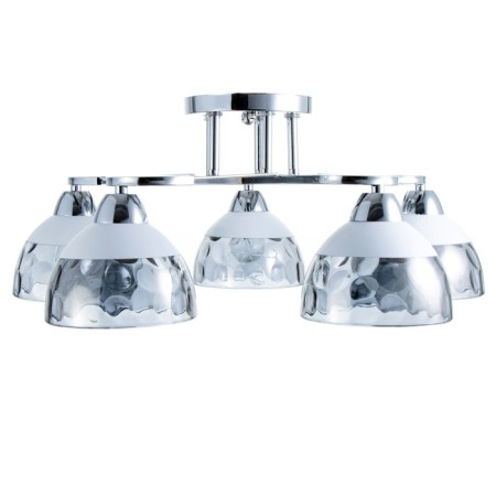 Aquil chandelier 5he27 40W chrome 45x15x22 cm Bayerlux-3