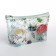 Lightning cosmetic bag, green color