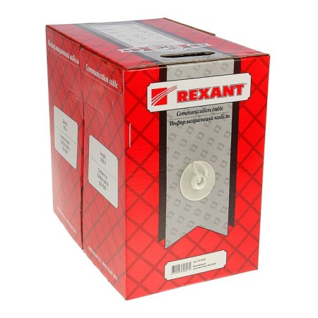 Rexant FTP cable, 4 pairs, 24 AWG, CAT5E, 305 m, 01-0143-1