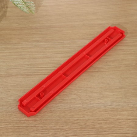 Holder for knives magnetic shade "Color line", 33 cm, red color-3