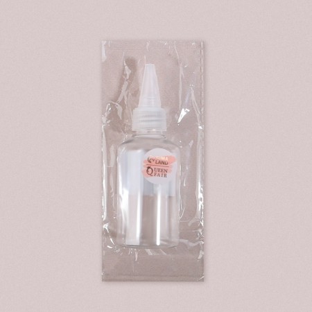Storage bottle, 90 ml, twist-cover, transparent color-4