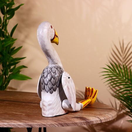 Souvenir "Flamingo" hanging paws, wood 50 cm-3