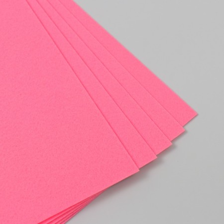A set of felt 22x30 cm, 5 sheets, Korea, col. Old Rose-2
