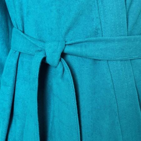 Women's bathrobe, blue color, size 52-9