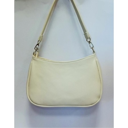 Women's bag ADEL beige with flowers-4