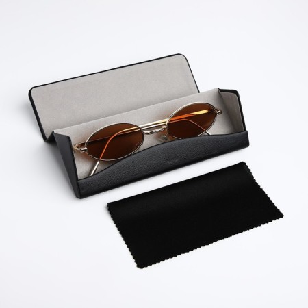 Case for glasses on a cracker, black color-3