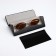Case for glasses on a cracker, black color