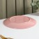 Board ceramic dining shade "pastel", d = 27 cm, pink color