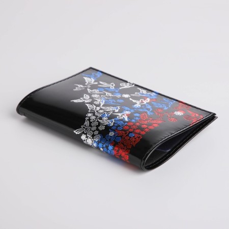 Cover for passport, black color-2