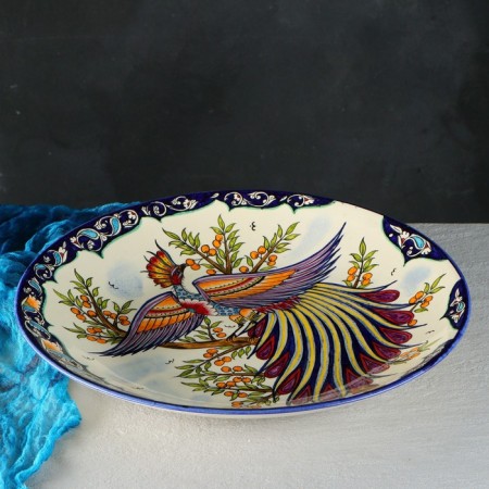 Largan Rishtan ceramics "Firebird", 42 cm