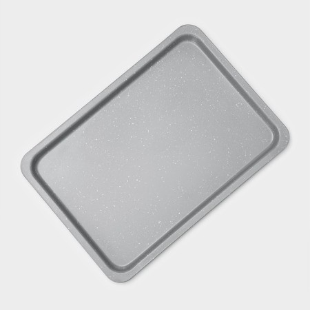 The baking sheet of the Dolyan is “Marble. Rectangle ", 38.5 × 27.5 × 2 cm, anti -stick coating, gray color-2