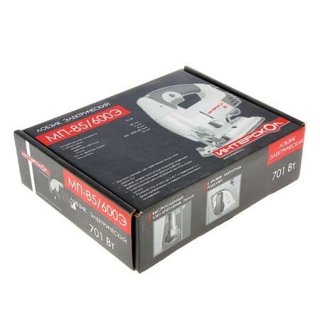 Lobzik "Interskol" MP-85/600E, Electric, 701 W, 300-3000 Min Min, Stoy 26 mm, ± 45º-1