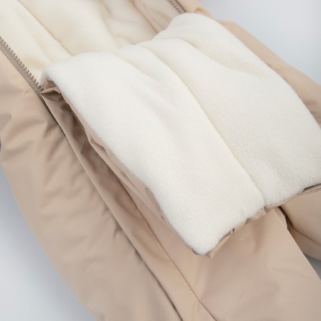 Combineson Children's Winter Kinderlitto "Lapland-1", height 68-74 cm, beige color-4