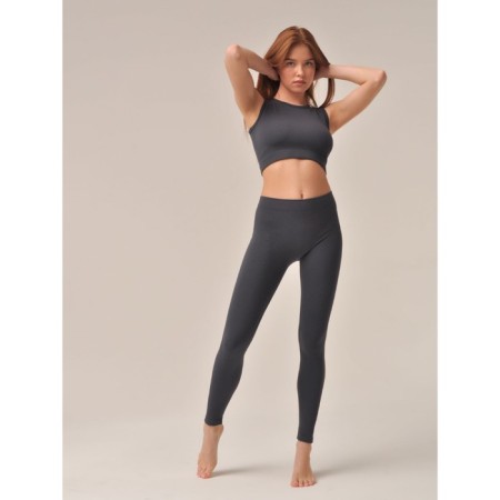 Women's Legins in the Rubber Legings RIB, size 46-48, color graphite-1