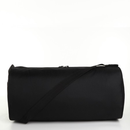 Sports bag with lightning, external pocket, long belt, black color-2