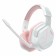 EH755 White-PINK (white/pink) wireless headset.