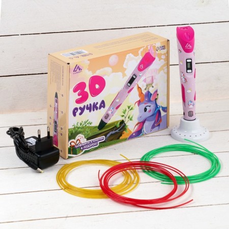 3D handle Luazon Unicorn, display, work with ABS and PLA plastic, plastic in the kit-1