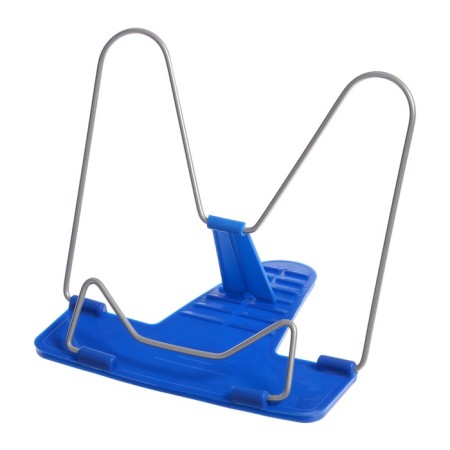 Plastic book/melal Calligrata Books prestige with euro suspension blue