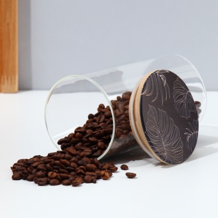 Bank for storage "Tropics", 700 ml-4