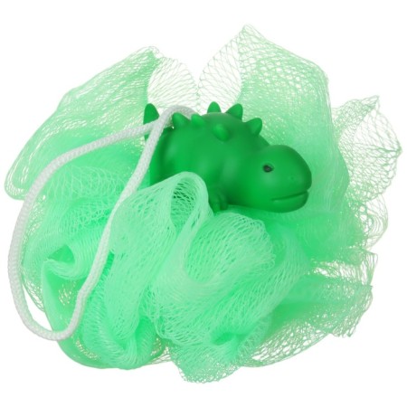 Dinosaver bath set, a washcloth with a toy, 2 tactile balls, crush me-8