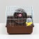 The cage for rodents "Pigzon", 27 x 21 x 17 cm, brown