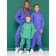 Children's sweatshirt, height 116 cm, purple color