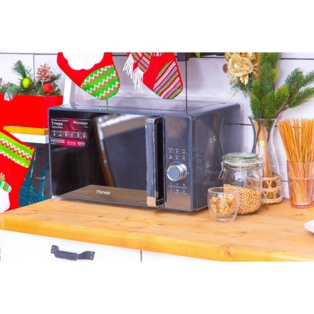 Pioneer MW358S microwave oven, 800 watts, 6 programs, sensor, 23 l, graphite color-6