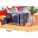 Pioneer MW358S microwave oven, 800 watts, 6 programs, sensor, 23 l, graphite color