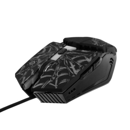 The mouse Defender Prototype GM-670L, Game, Wending, 6 buttons, Higher Gettail, 3200 DPI, USB, Cher-2