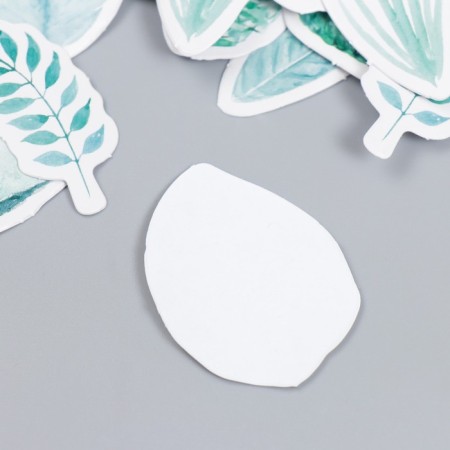 Stickers for creativity "leaves" set 45 pcs 4.4x4.4x1.1 cm-2