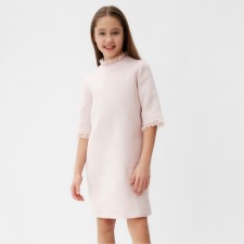 Dress for girls Minaku: Partydress, Pink color, height 140 cm