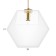 Lamp Bayerlux "Christie" G9 white 20x20x22-122 cm