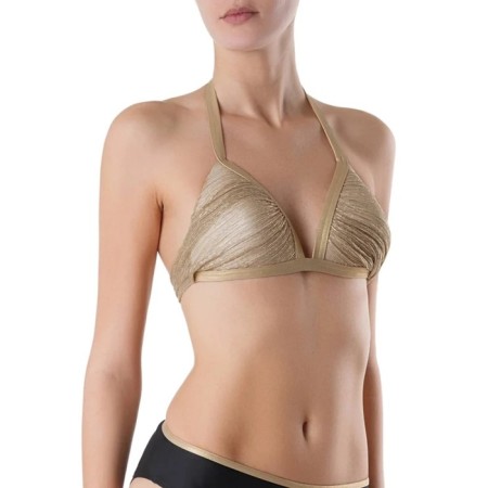 Women's Ambition bras, size 75b, gold color-1