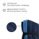 Tourist mat, folding, 170x51x0.8 cm, dark blue/blue color