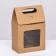 Box with a window, craft, 15 x 10 x 6 cm