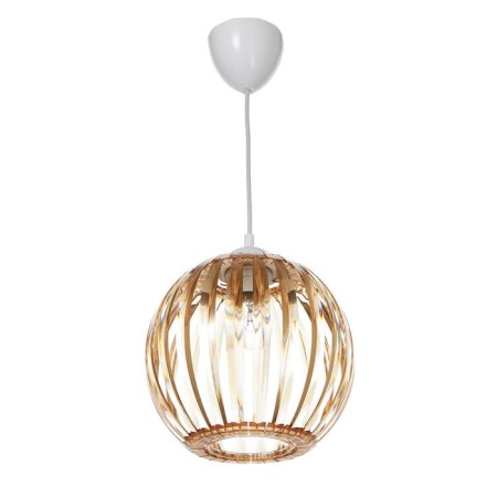 Lamp Bayerlux 3330/1, 1he27 15W, brown 21x24+60 cm-3