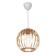 Lamp Bayerlux 3330/1, 1he27 15W, brown 21x24+60 cm