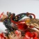 NECC Ceramics "Two toads on the Sakura branch" 8x6.5x16 cm