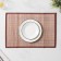 Serving napkin on the table "Kant", 45 × 30 cm, brown color