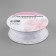The tape is decorative, reps, with openwork edge, 25 mm × 9.1 ± 0.5 m, white color