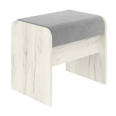 Madison banquet, 482 × 350 × 420 mm, color color Kraft white / Micrelyur Terra Gray