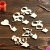 A set of workpieces for creativity "March 8", 6 pcs