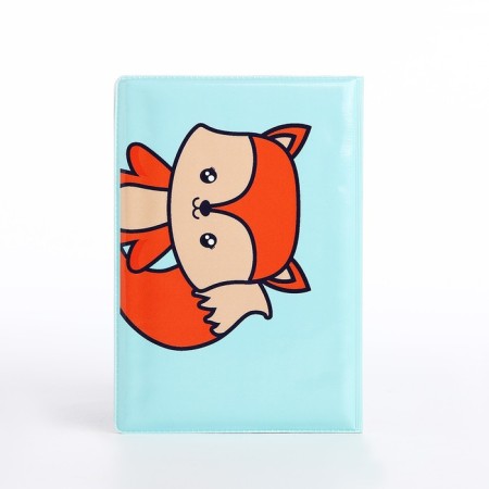 Cover for passport, blue color-2
