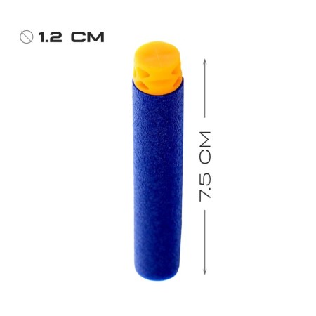 A set of soft bullets with a tip, 60 pieces-1