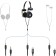 Falled headphones Koss Porta Pro Utility 1.2m Black Wending Head
