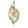 Lamp Bayerlux "Shella" E27 40W gold 22x100 cm