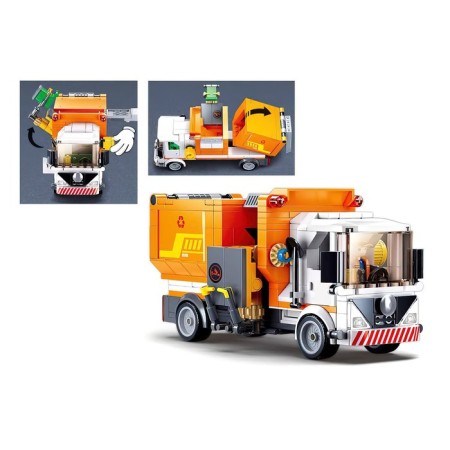 Designer city "garbage truck with side loading", 326 parts-3